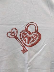 Zudio Light Blue Graphic Tee - Size XS