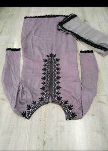 Beautiful Lavender Kurta Set