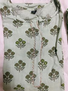 Kurti Pant Set / Suit