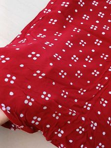 Red Churidhar Setm