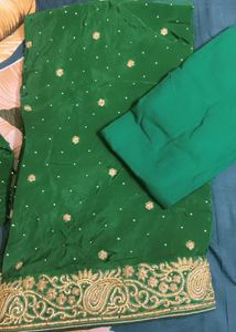 Dinner Saree Only One Time Use