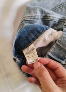 Korean Light Wash Denim Jeans