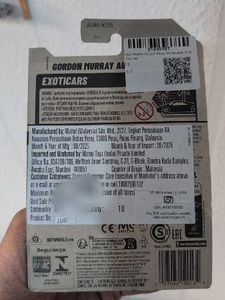 Hot Wheels Gordon Murray T.33