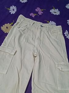Beige Cargo Pants - Streetwear Style
