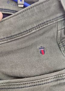 Louis Philippe Men’s Jeans – Olive Green