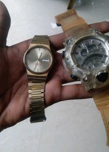 Titan Appollo Model, Sport Transparent Watch,Lejer