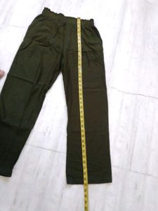 Olive Green Trouser