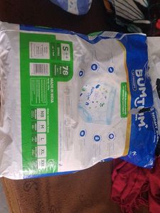 Bumtum Baby Diaper Piece Of 50