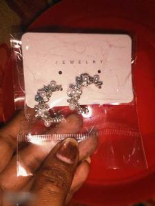 Pearl Crescent Earrings