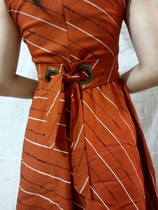 Korean Brown Dress