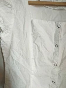 White Square Neck Beautiful Corset Top