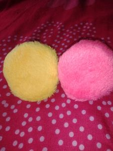 Big Powder Puff(1 Pair/2 Piss/Yellow&Pink)🤫