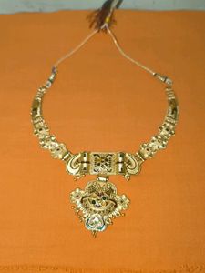 Silver-toned Statement Necklace