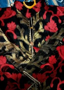 FRONT SLIT CUT KURTA (Blur Pattern)