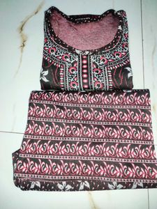Floral Patterned Kurti