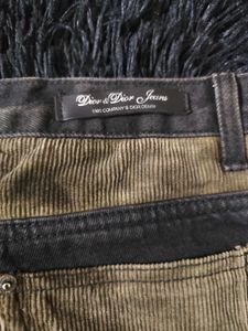 Y2k Grunge Lowrise Black Denim and Corduroy Shorts