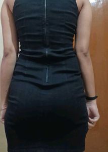 Classic Black Bodycon Dress