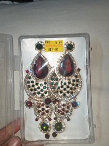 Big Heavy Party And Wedding Wear Earrings