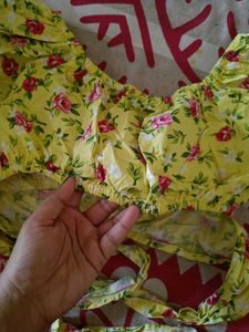 Floral Crop Top