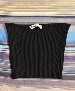 Zara Black Tube Top
