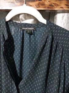 Navy blue polka dot dress  💙