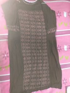 Comfortable Simple Pure Cotton Rayon Kurti