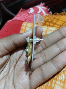 Green Flower Earrings (Anti Tarnish)