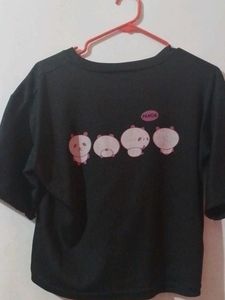 Cute Graphic Print T-Shirt