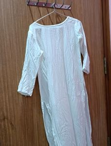 A Cute White Kurta