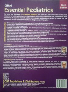 GHAI ESSENTIAL PEDIATRICS NINTH EDITION