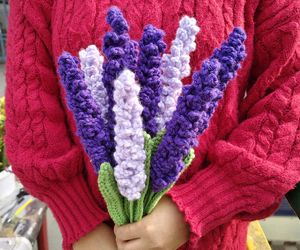 Handmade Lavender Flower🪻