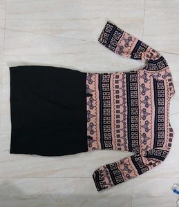 Peach Bodycon Dress