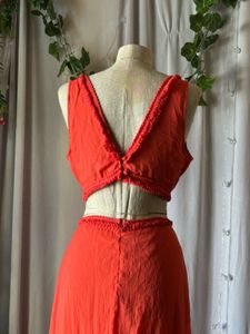 Coral Maxi Dress