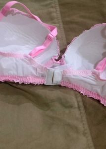 Pink Lace Bra
