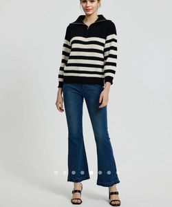 Black &amp; White Pullover