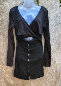 I. BLACK SEXY BODYCON