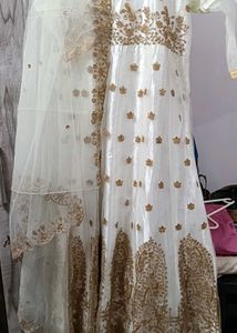 Elegant Embroidered Anarkali Suit