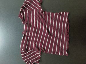 Striped Crop Top