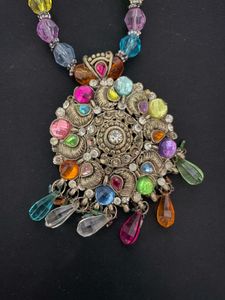 Colorful Beaded Fashion Necklace