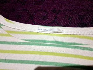 Lime Green And Creamy White Tope