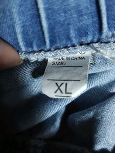 Wide Leg Denim Jeans