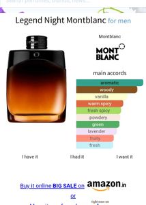 Mont Blanc Legend Night 🌙 🌌