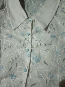 Vintage Floral Blouse