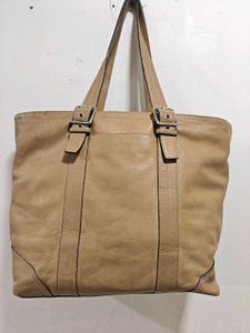 Vintage Coach Leather Tote Bag