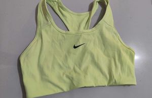 Lime Green Racerback Sports Bra