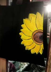 Hand-painted Tote Bag