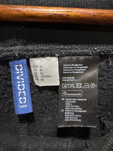 H&amp;M Divided Black Regular Fut Jogger