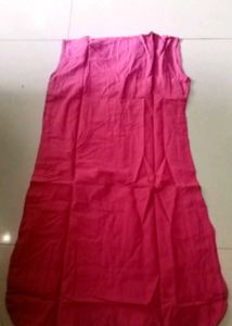 Homemade Canvas Printed Dress