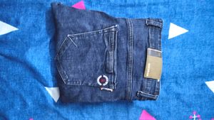 Dark Blue Denim Jeans