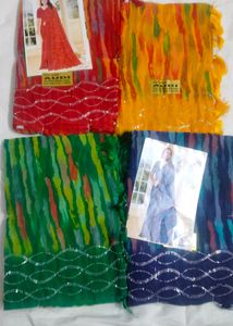 Swarovski Border Sarees